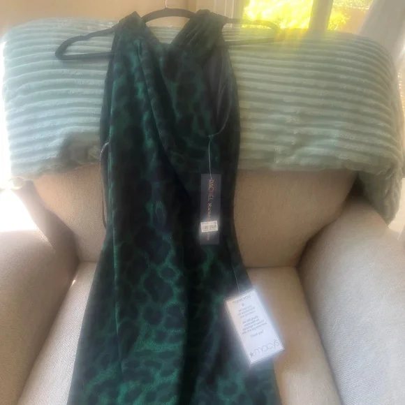 Rachel Roy Womens Green Sleeveless Midi Body Con Cocktail Dress S Rachel Roy Womens Green Sleeveless Midi Body Con Cocktail Dress S